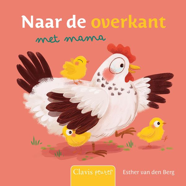 Clavis - kartonboekje - naar de overkant met mama