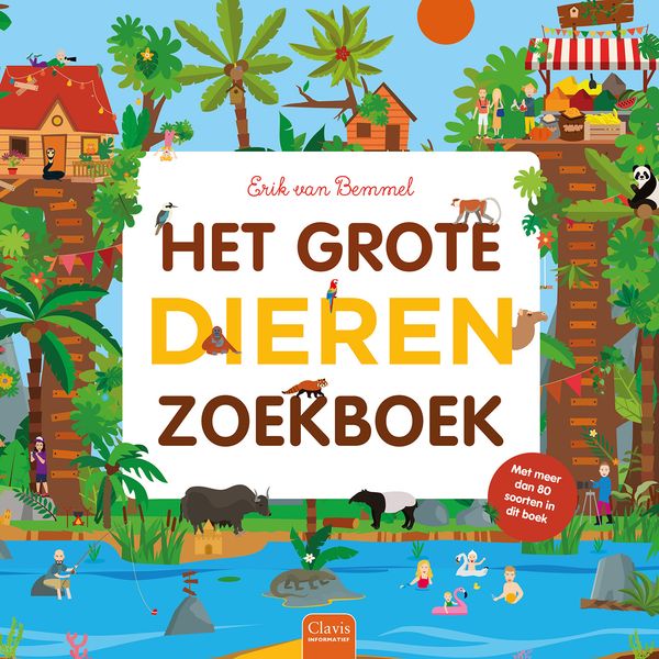 Clavis - boek - het grote dierenzoekboek