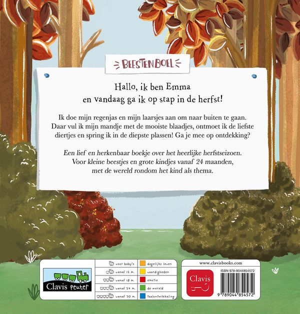 Clavis - boek - Emma in de herfst