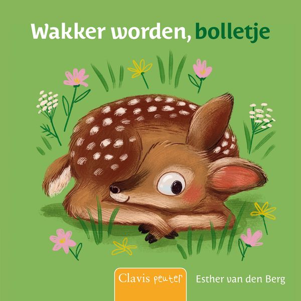 Clavis - kartonboekje - wakker worden, bolletje