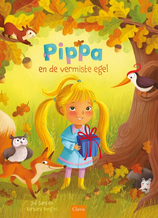 Clavis - boek - piepa en de vermiste egel