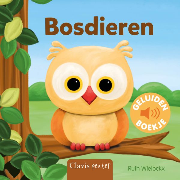 Clavis - geluidenboekje - bosdieren