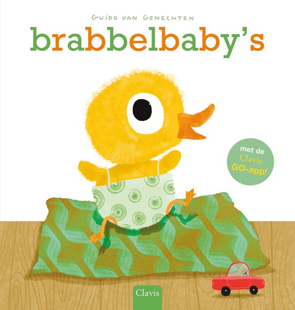 Clavis - kartonboekje - brabbelbaby's