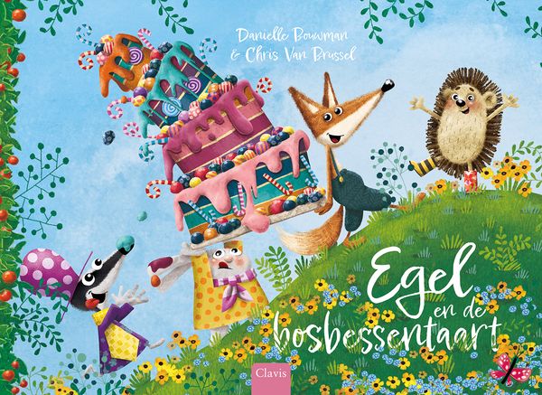 Clavis - boek - egel en de bosbessentaart