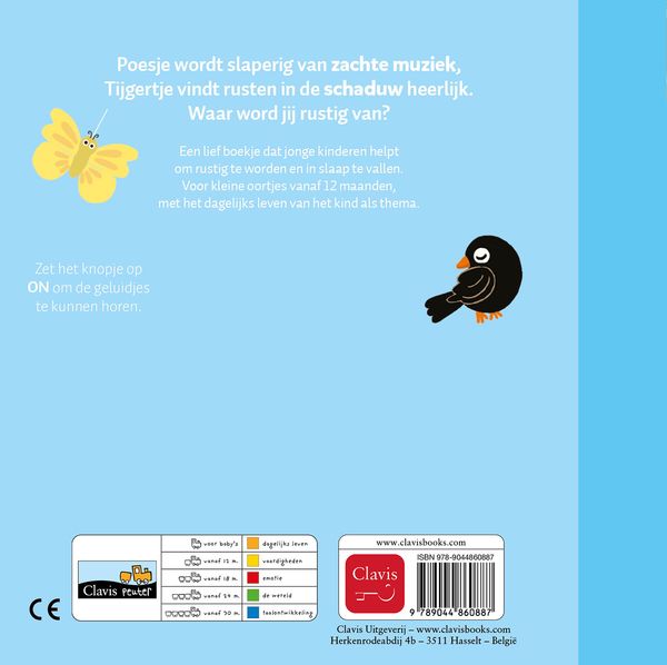 Clavis - geluidenboekje - slaapdeuntjes
