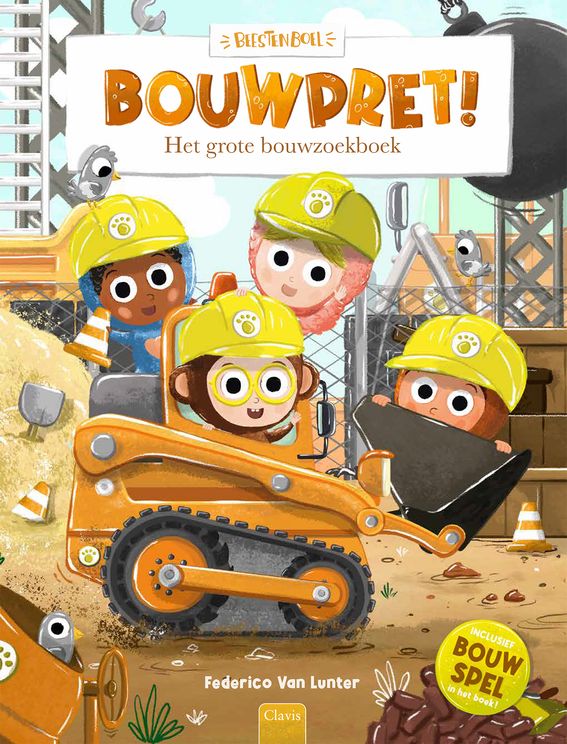 Clavis - boek - bouwpret, het grote bouwzoekboek