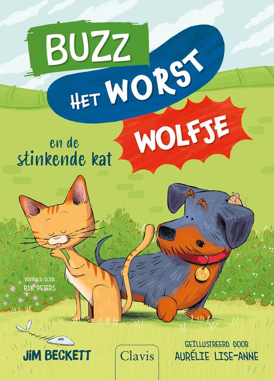 Clavis - leesboek - Buzz het worstwolfje en de stinkende kat