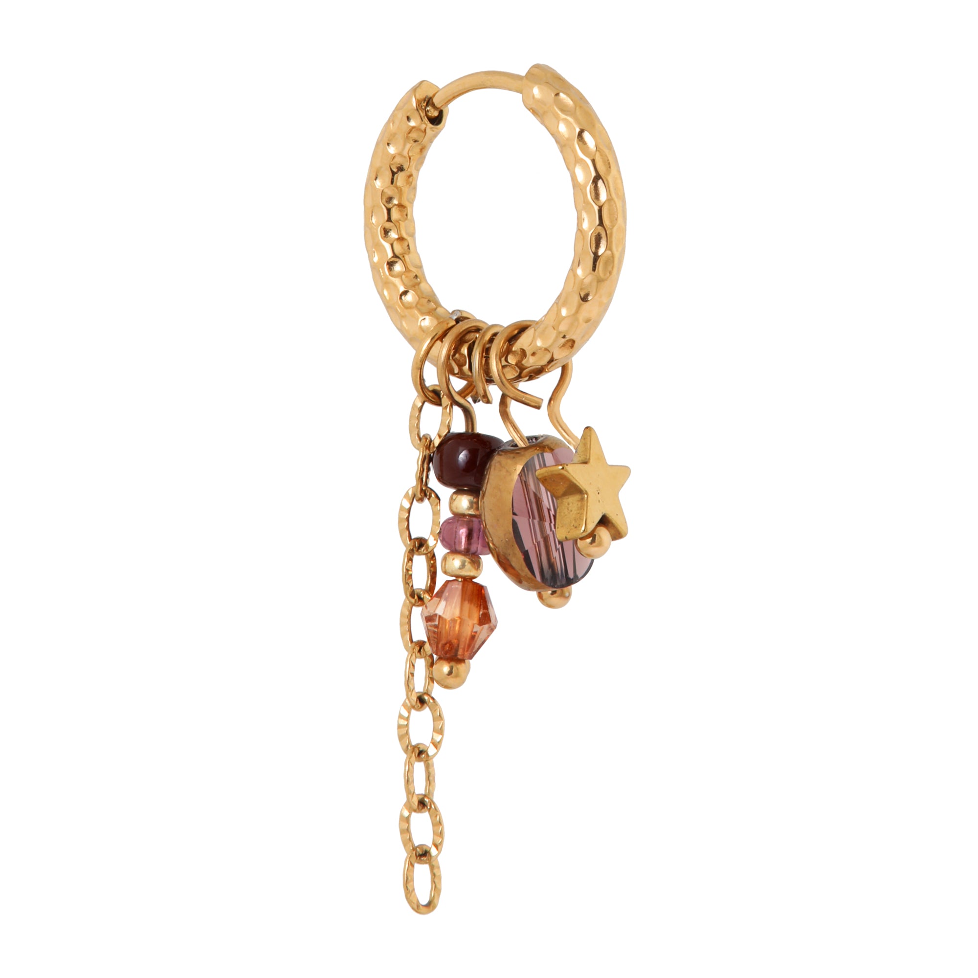 Label Kiki - billy hoop gold