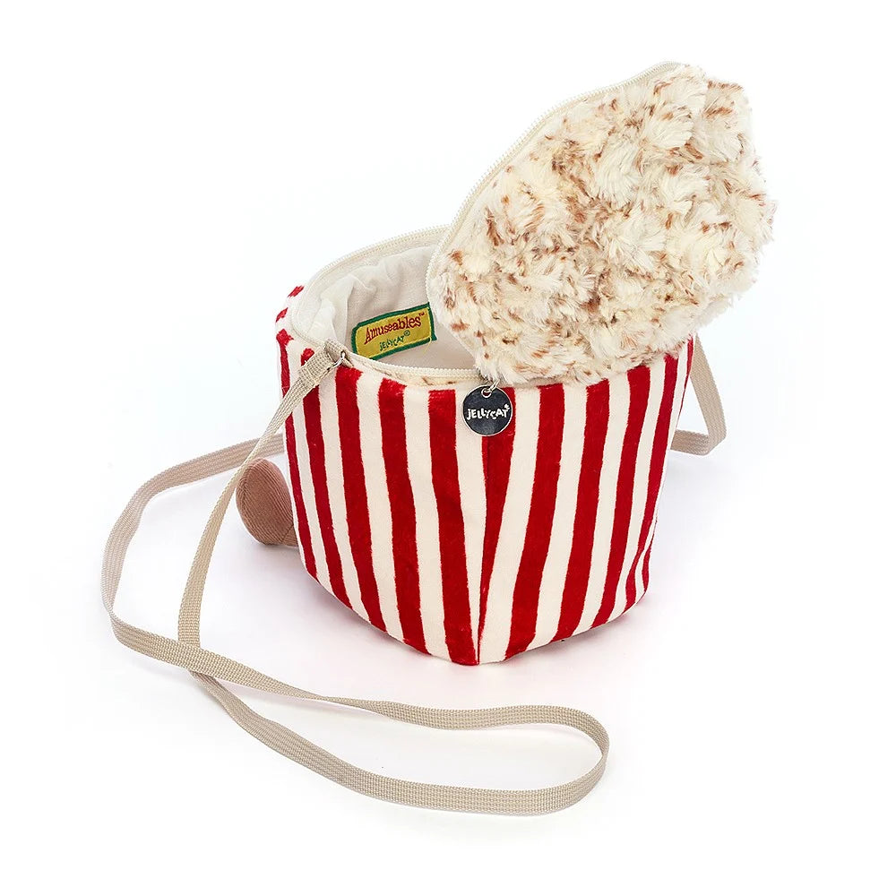 Jellycat - amuseable popcorn bag