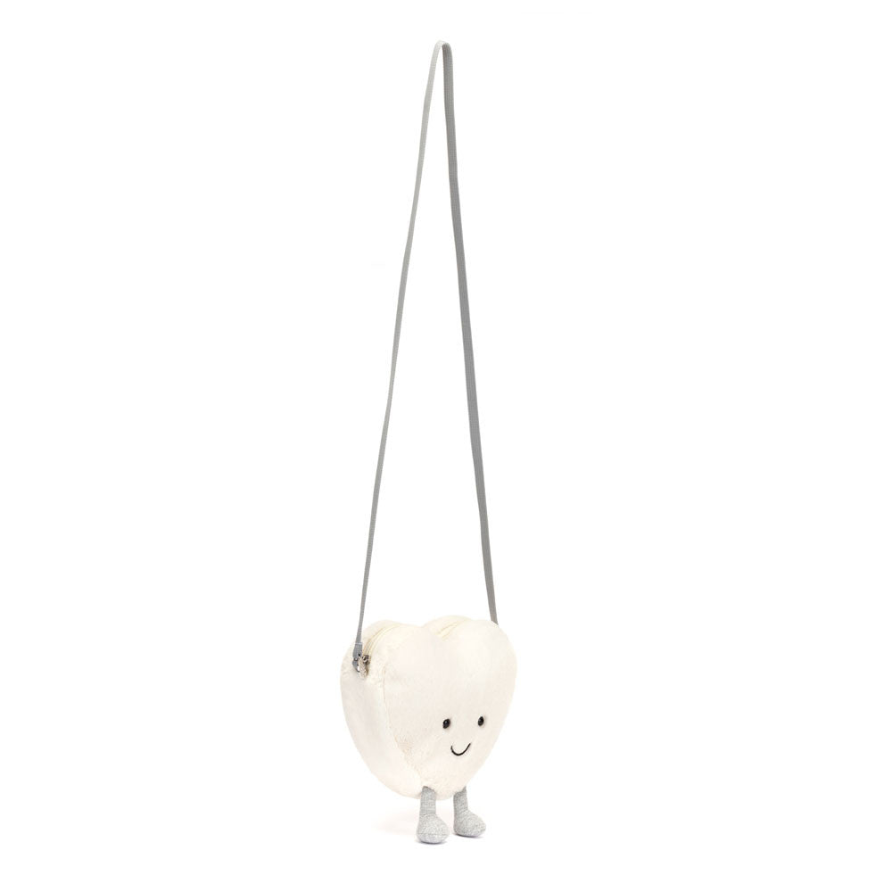 Jellycat - amuseable cream heart bag