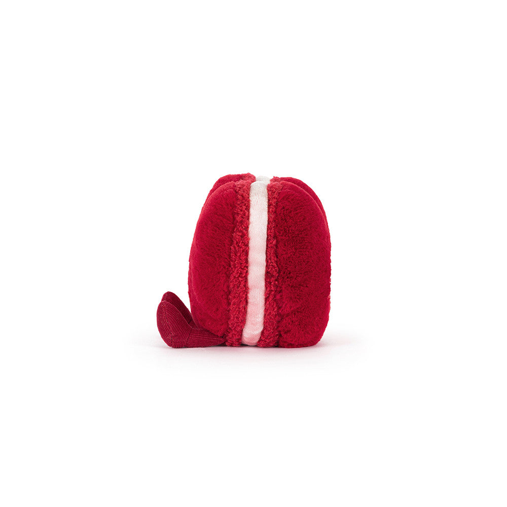 Jellycat - arlette heart macaron - red