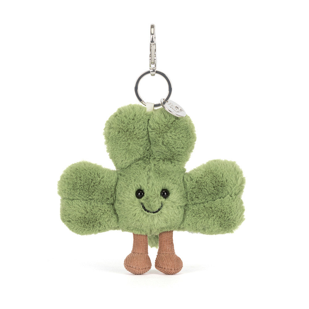 Jellycat - amuseables sofria shamrock bag charm