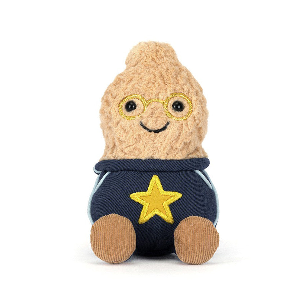 Jellycat - amuseables peanut star student outfit