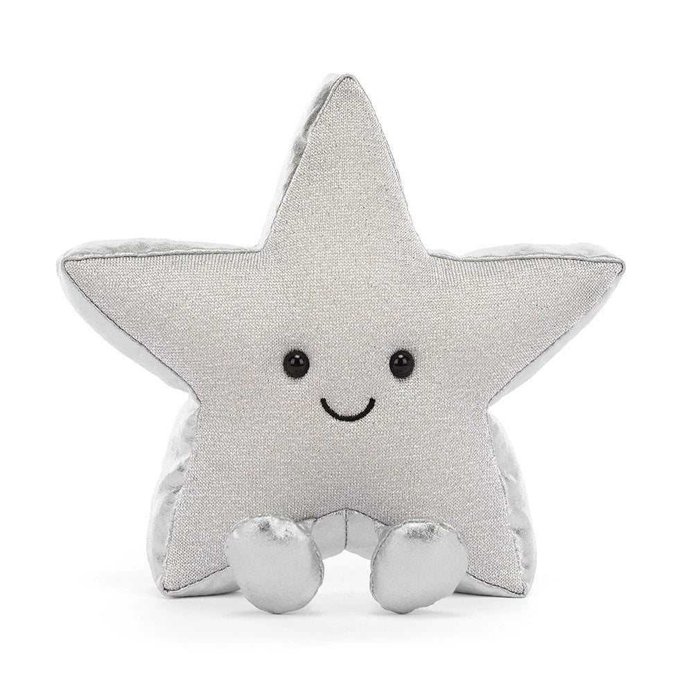 Jellycat - amuseables silver star