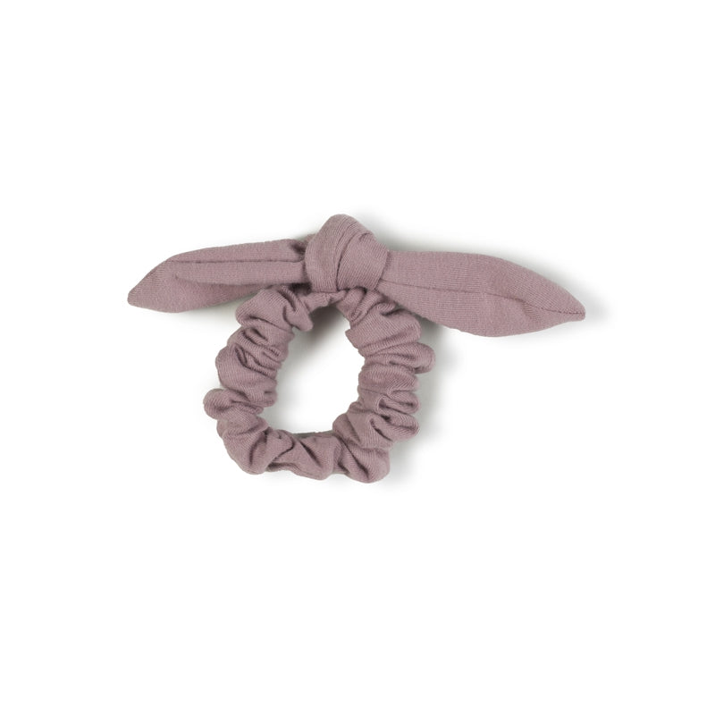 Nixnut - bow scrunchie - violet