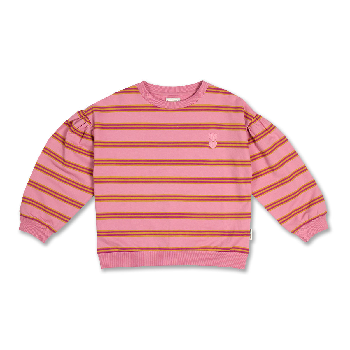 Petit Blush - lois ballon sweater  - stripe