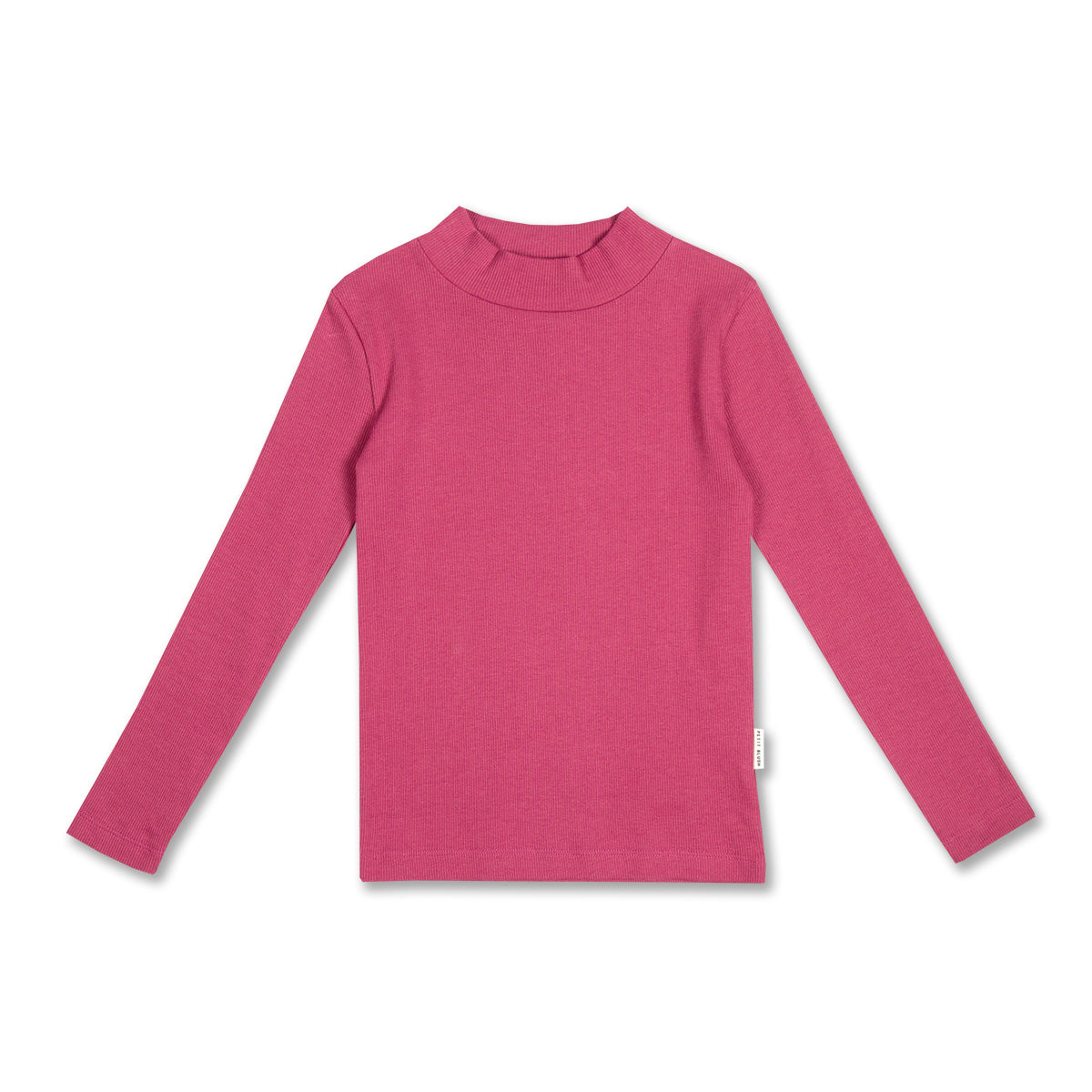 Petit Blush - rib turtle neck  - red violet