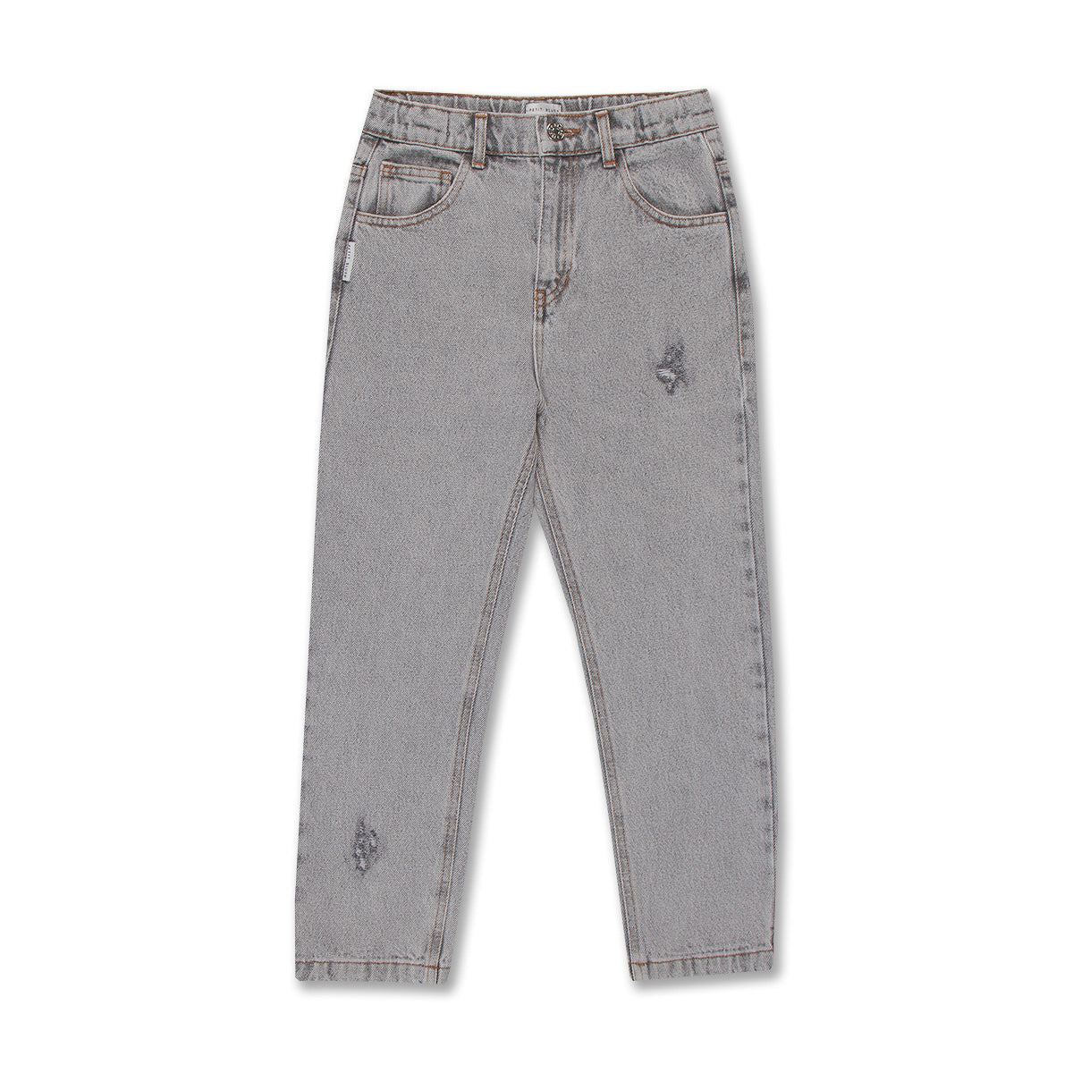 Petit Blush - baggy fit jeans - washed light grey