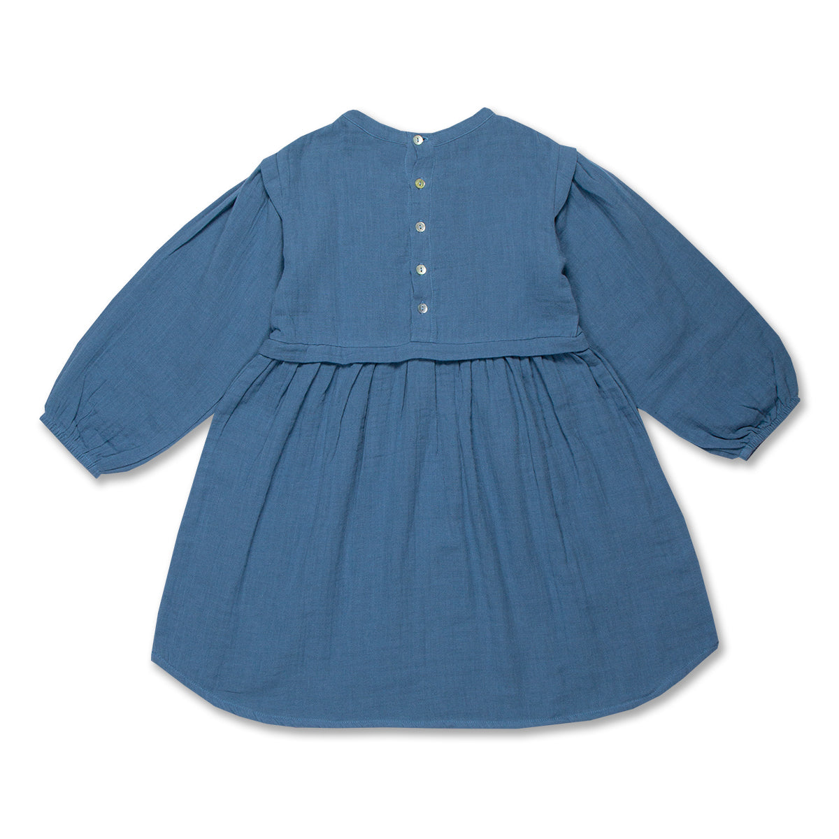 Petit Blush - smocking dress - coronet blue