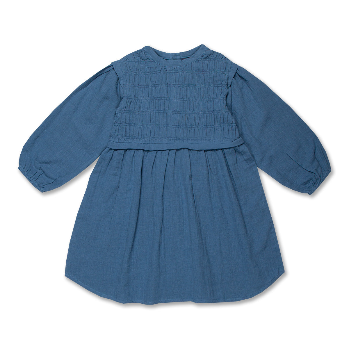 Petit Blush - smocking dress - coronet blue