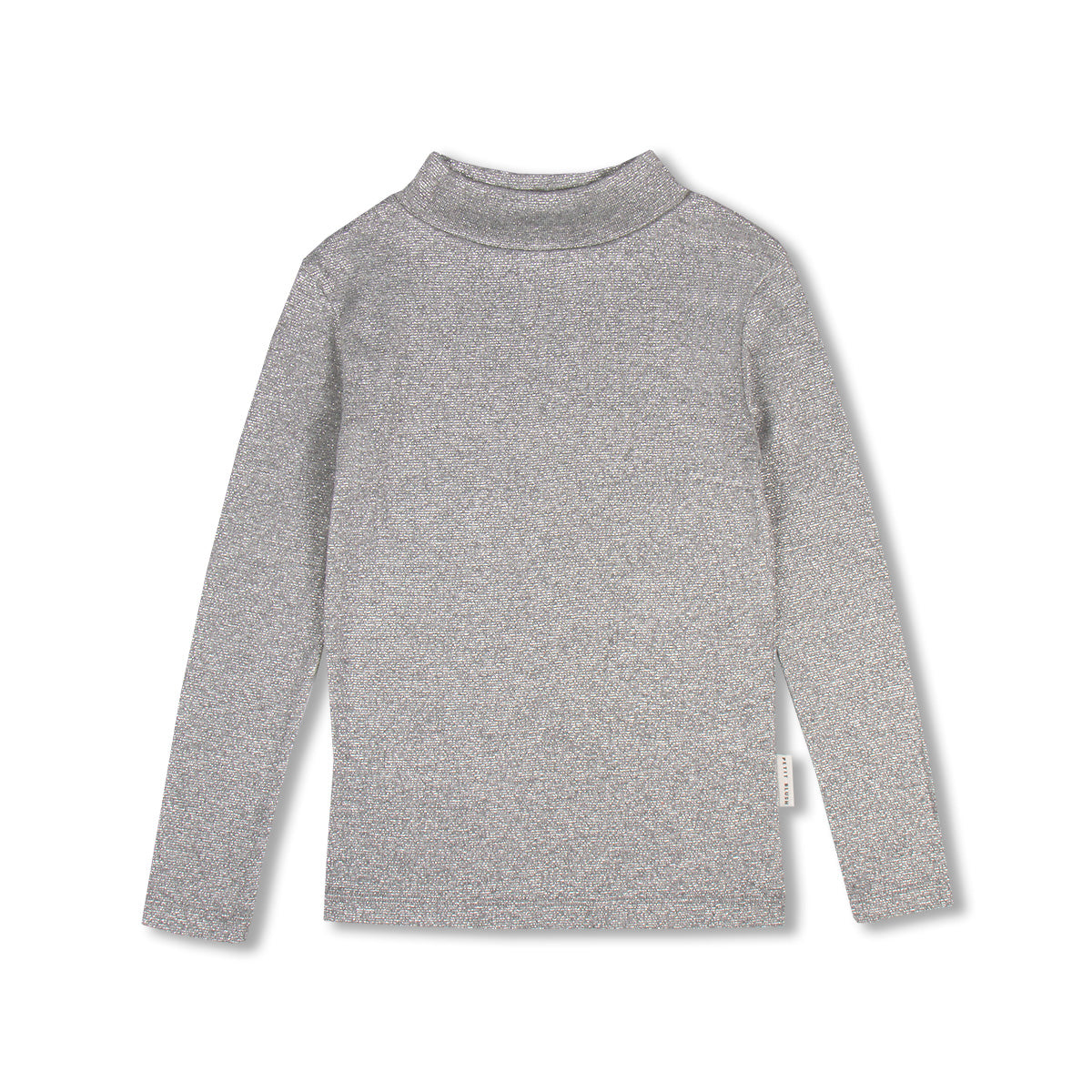 Petit Blush - turtle neck  - silver lurex
