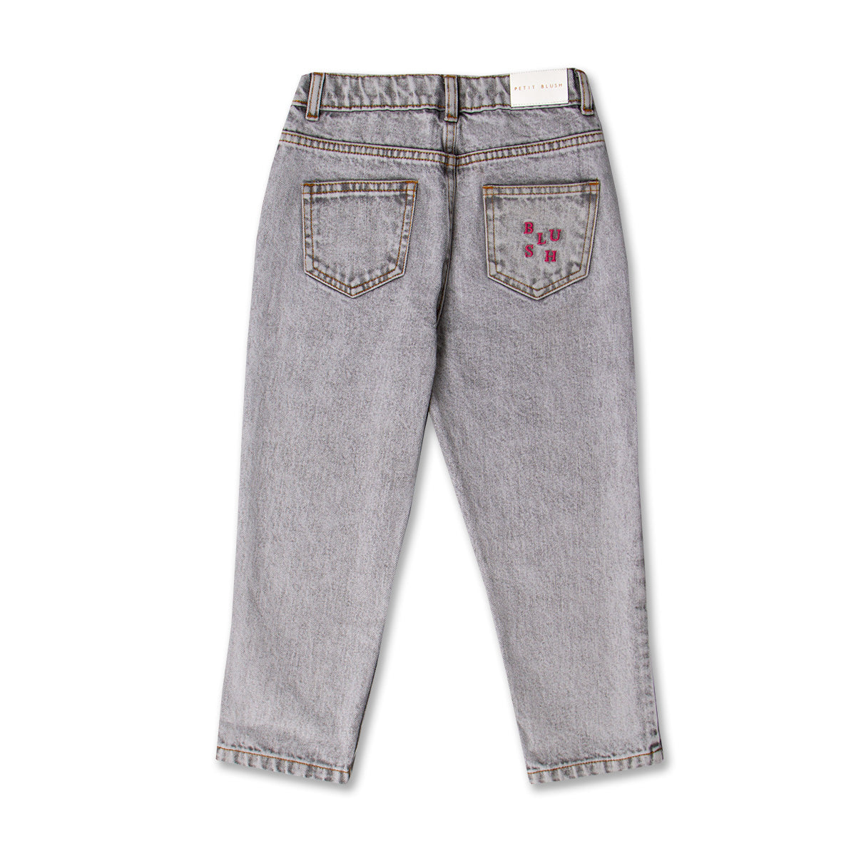 Petit Blush - baggy fit jeans - washed grey