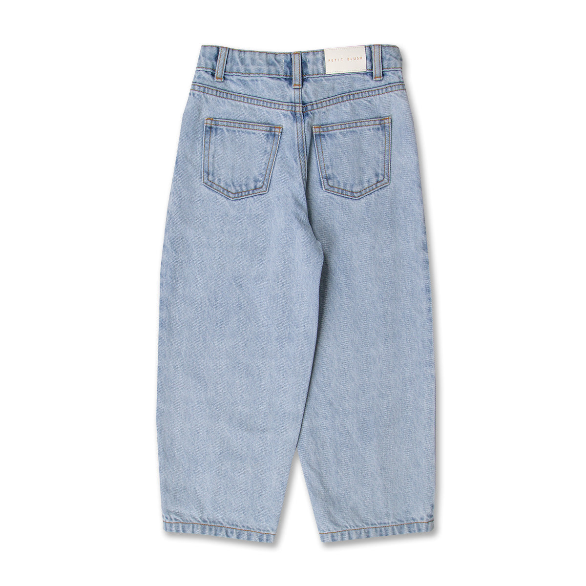 Petit Blush - balloon fit jeans  - light blue washed