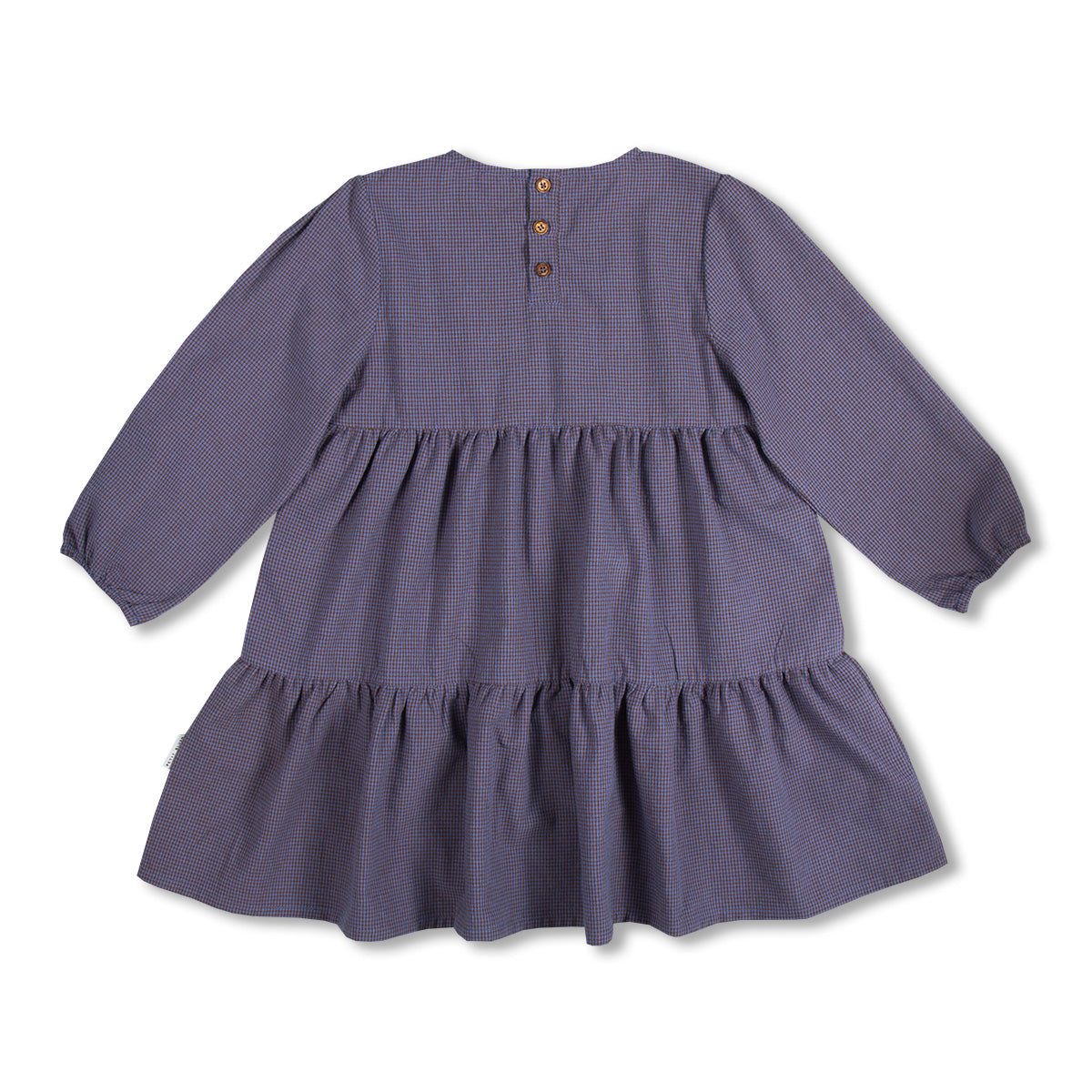 Petit Blush - check dress - blue check