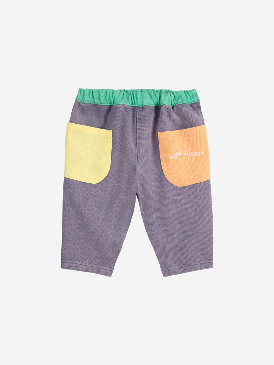 Bobo Choses - color block woven pants - multicolor