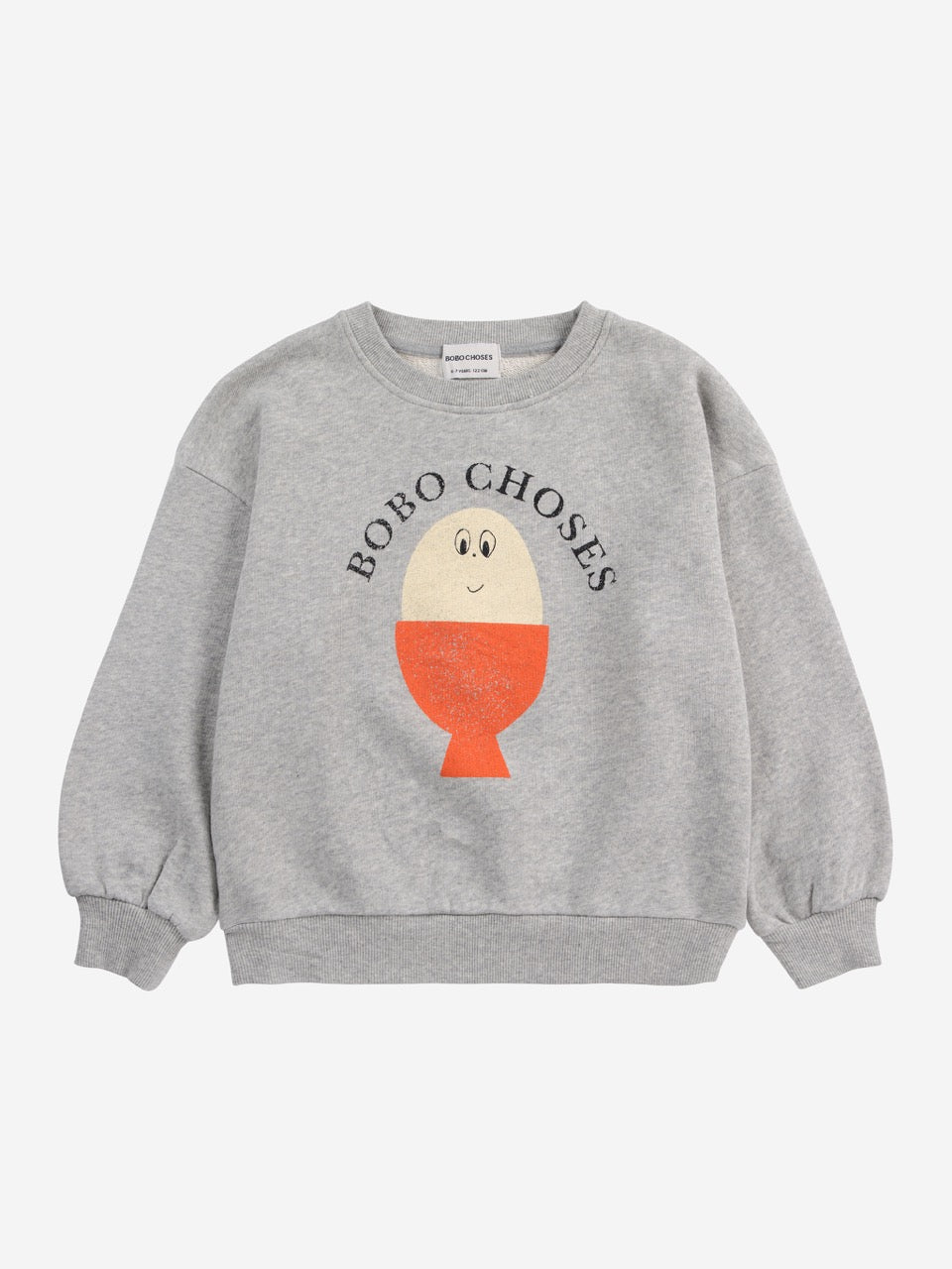 Bobo Choses - morning egg sweatshirt - heather grey