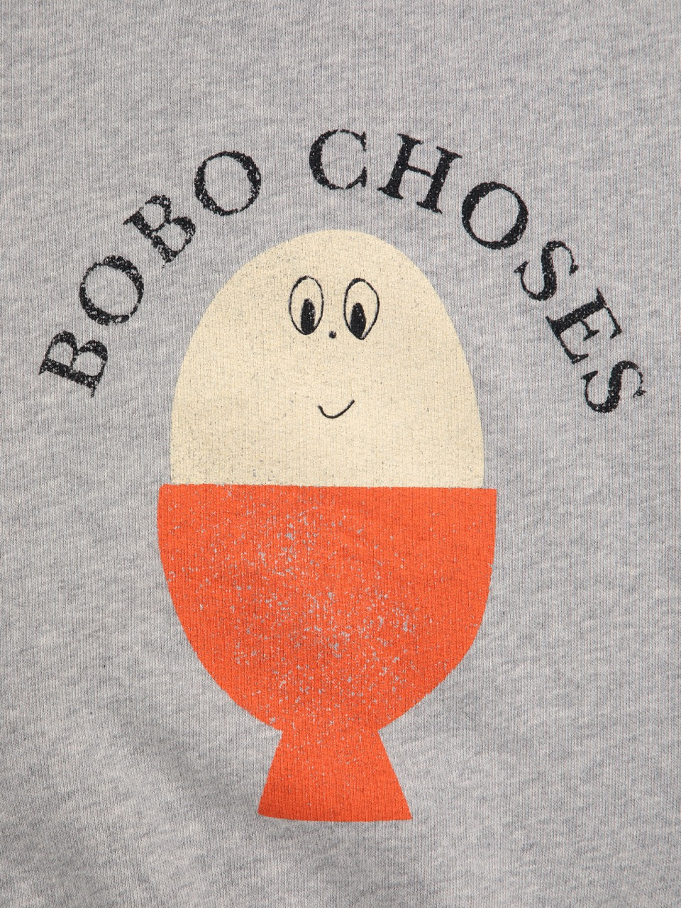 Bobo Choses - morning egg sweatshirt - heather grey