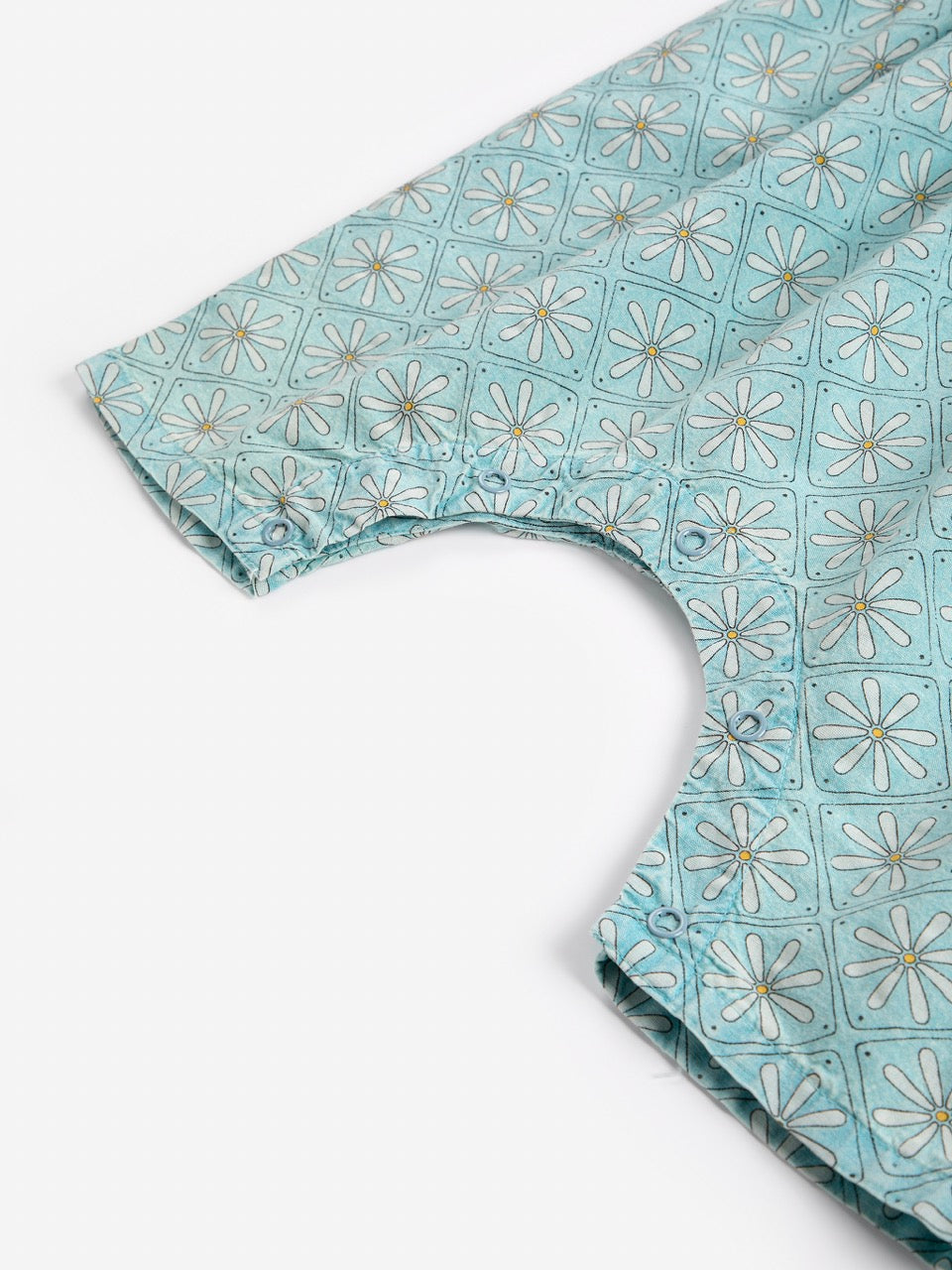 Bobo Choses - daisy mosaic all over woven overall
