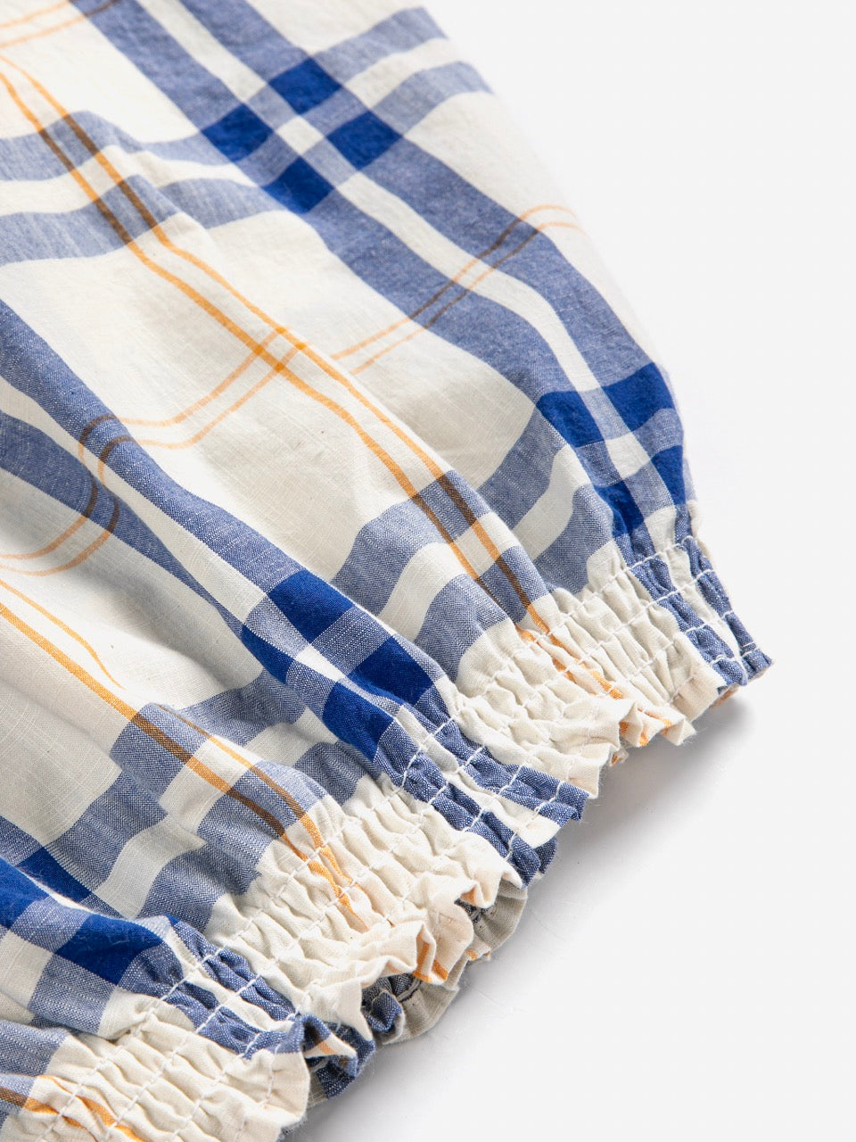 Bobo Choses - fun tartan woven top