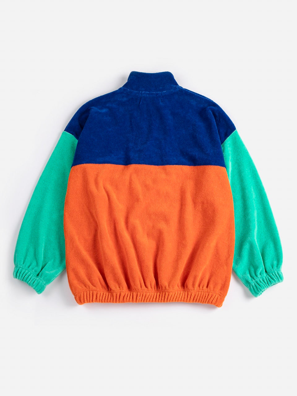 Bobo Choses - bobo choses color block zipped sweatshirt