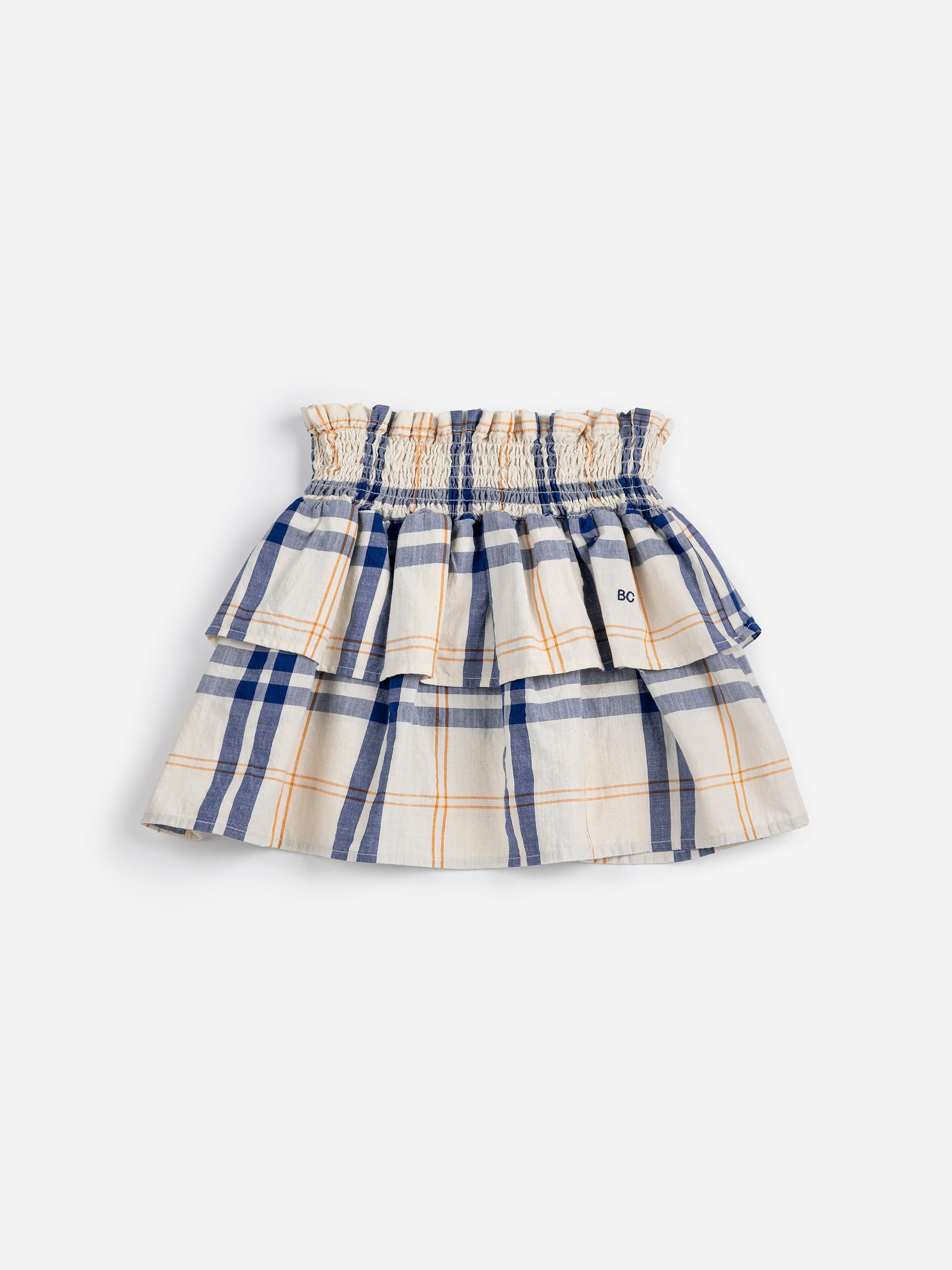 Bobo Choses - fun tartan woven skirt