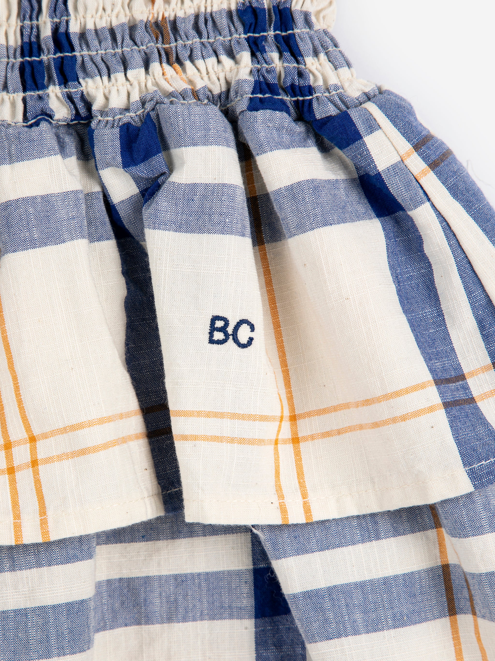 Bobo Choses - fun tartan woven skirt
