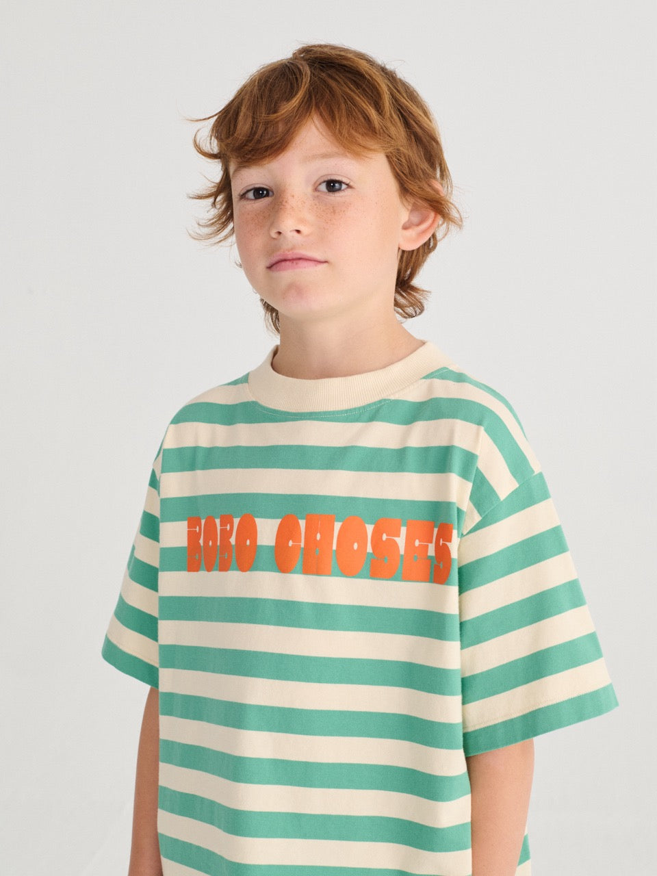 Bobo Choses - bobo choses modern striped tshirt