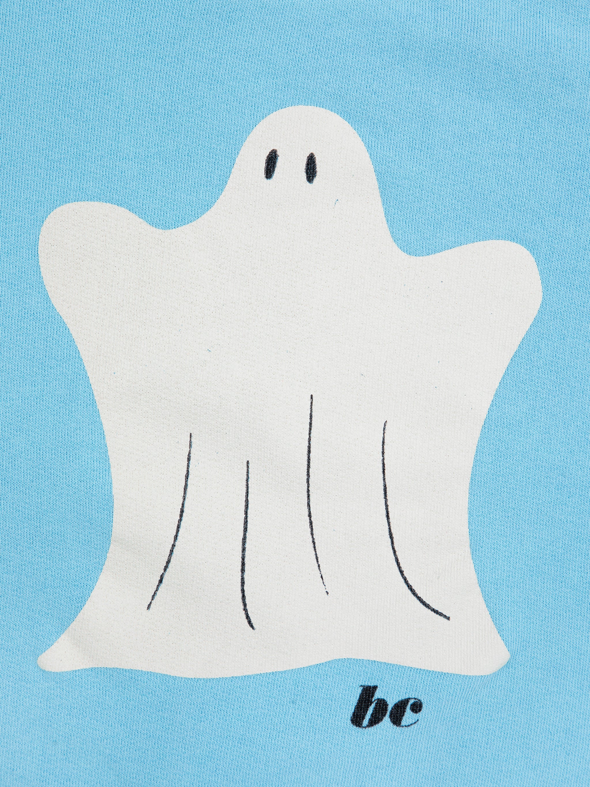 Bobo Choses - funny ghost sweatshirt - light blue