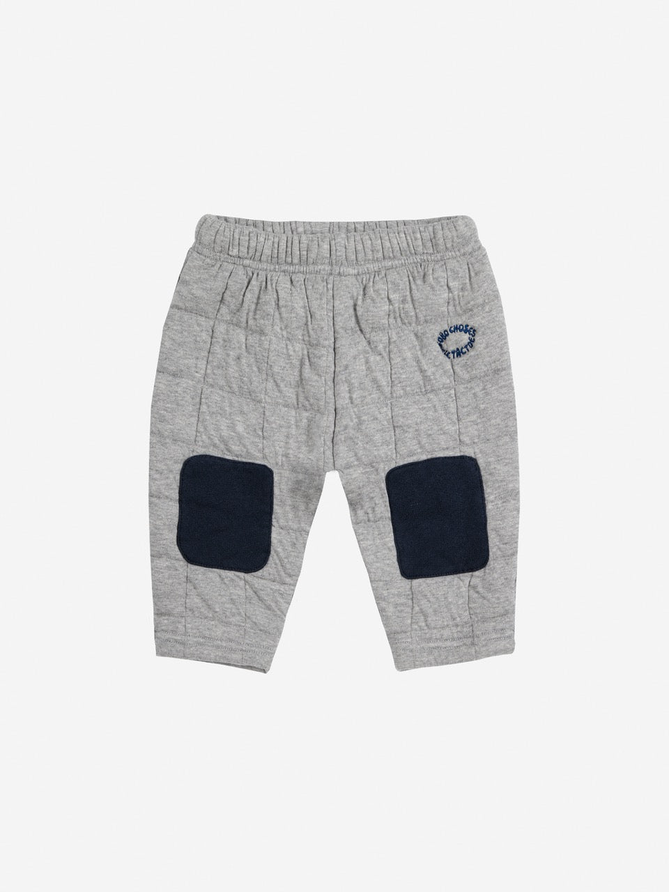 Bobo Choses - quilted jogging pants - light heather grey