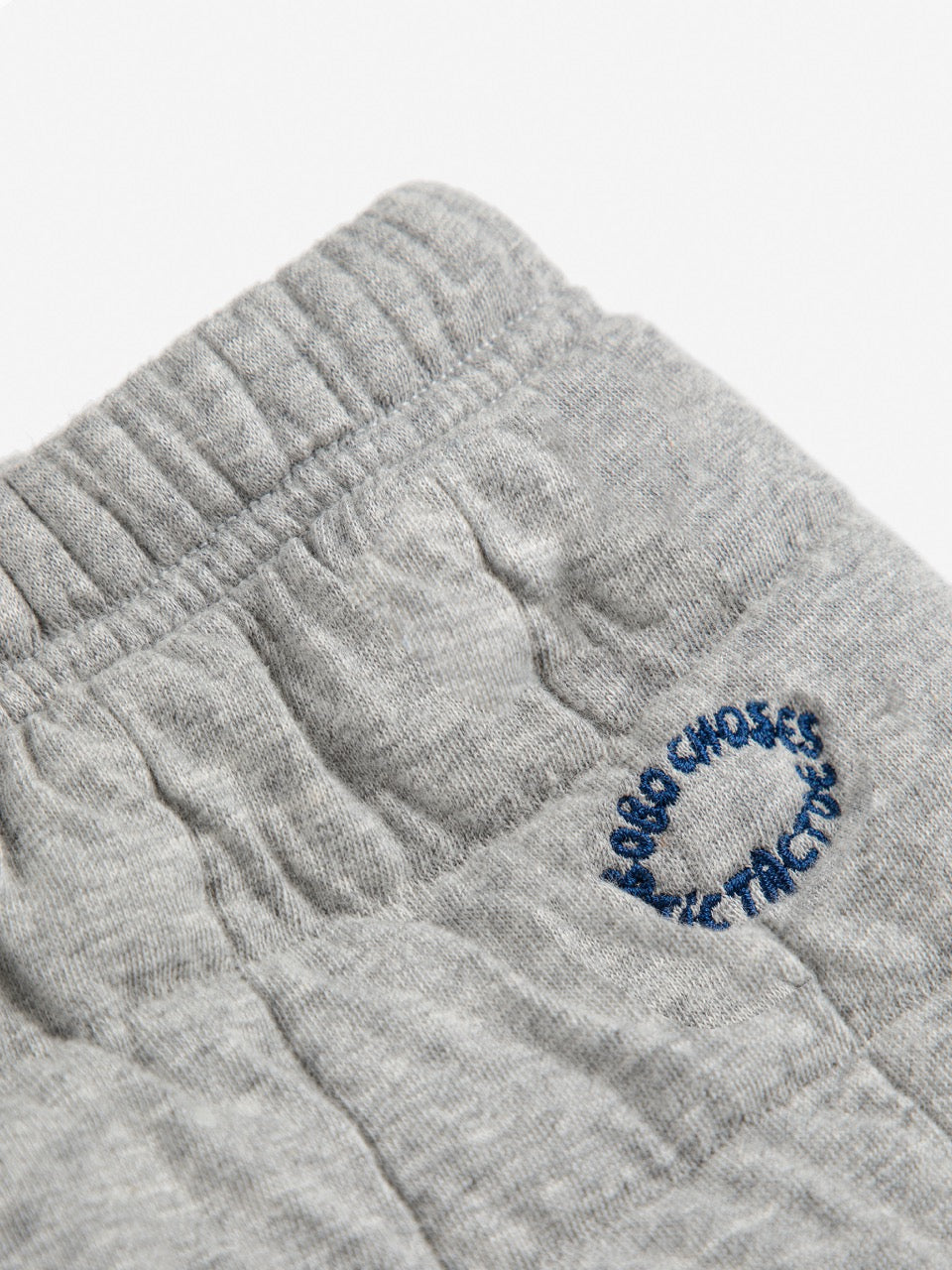 Bobo Choses - quilted jogging pants - light heather grey