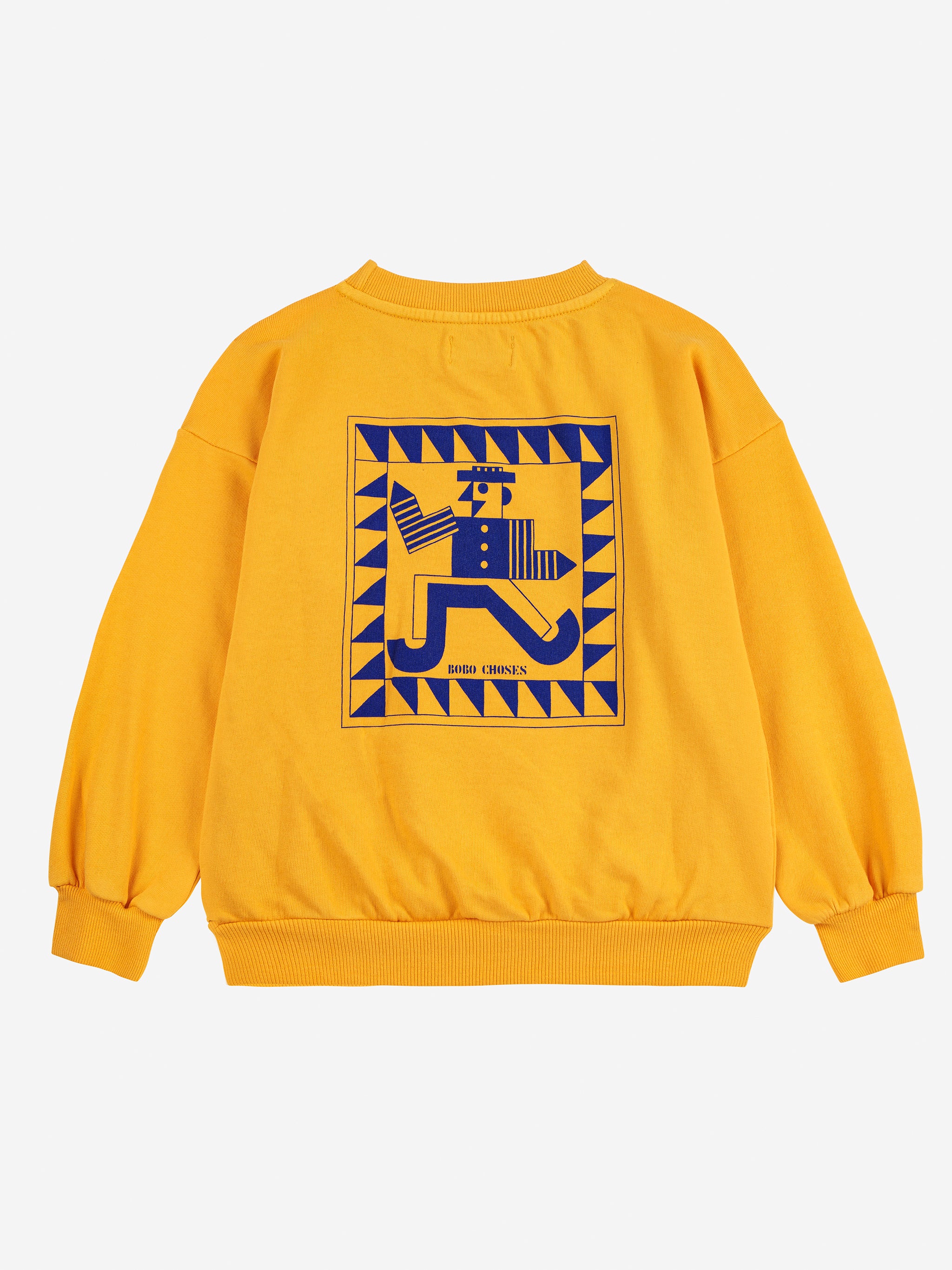 Bobo Choses - mr pencil sweatshirt - yellow