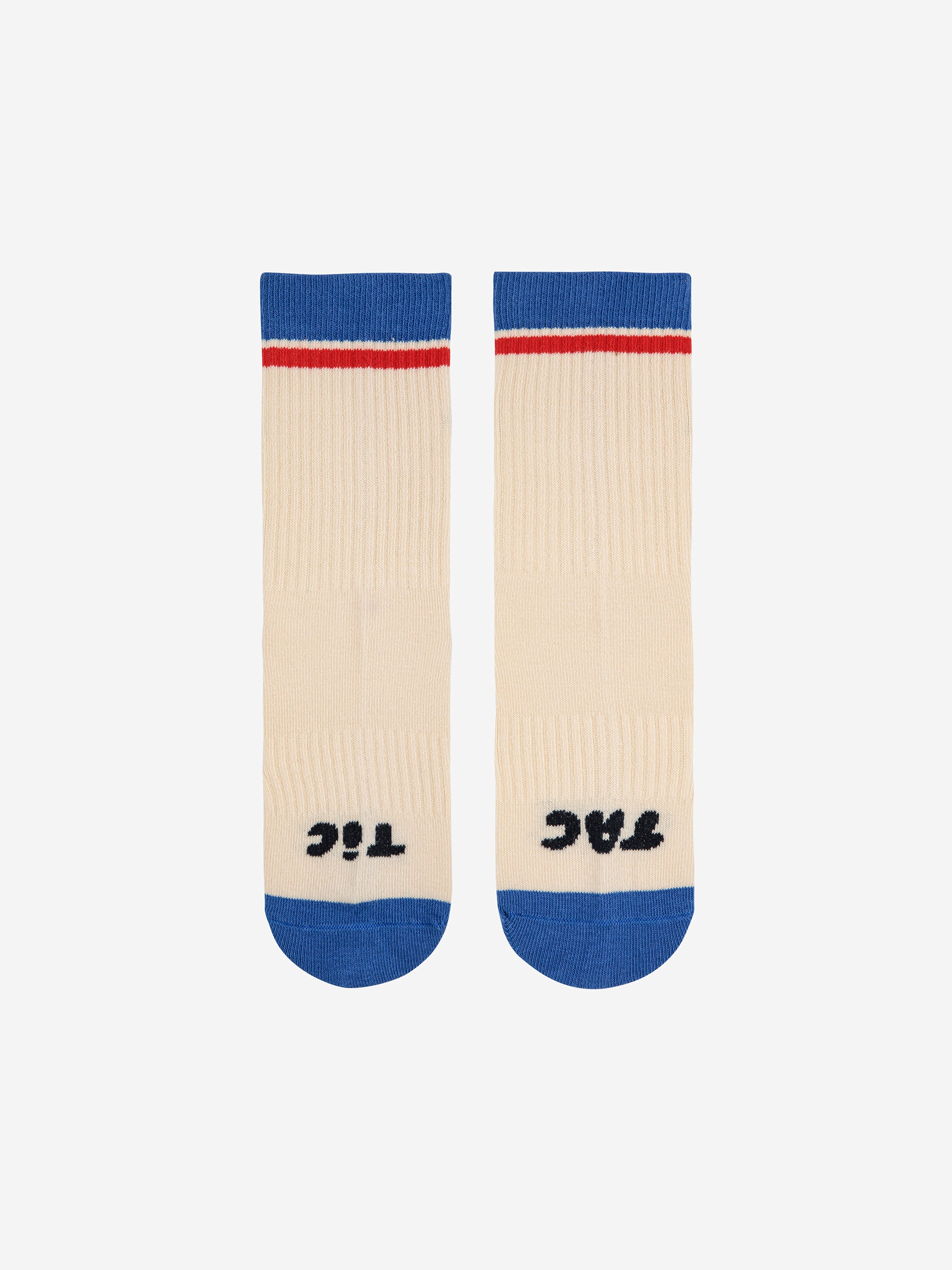 Bobo Choses - tic tac toe color block long socks