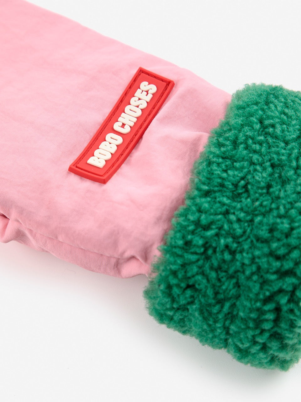 Bobo Choses - BC bicolor mittens - pink