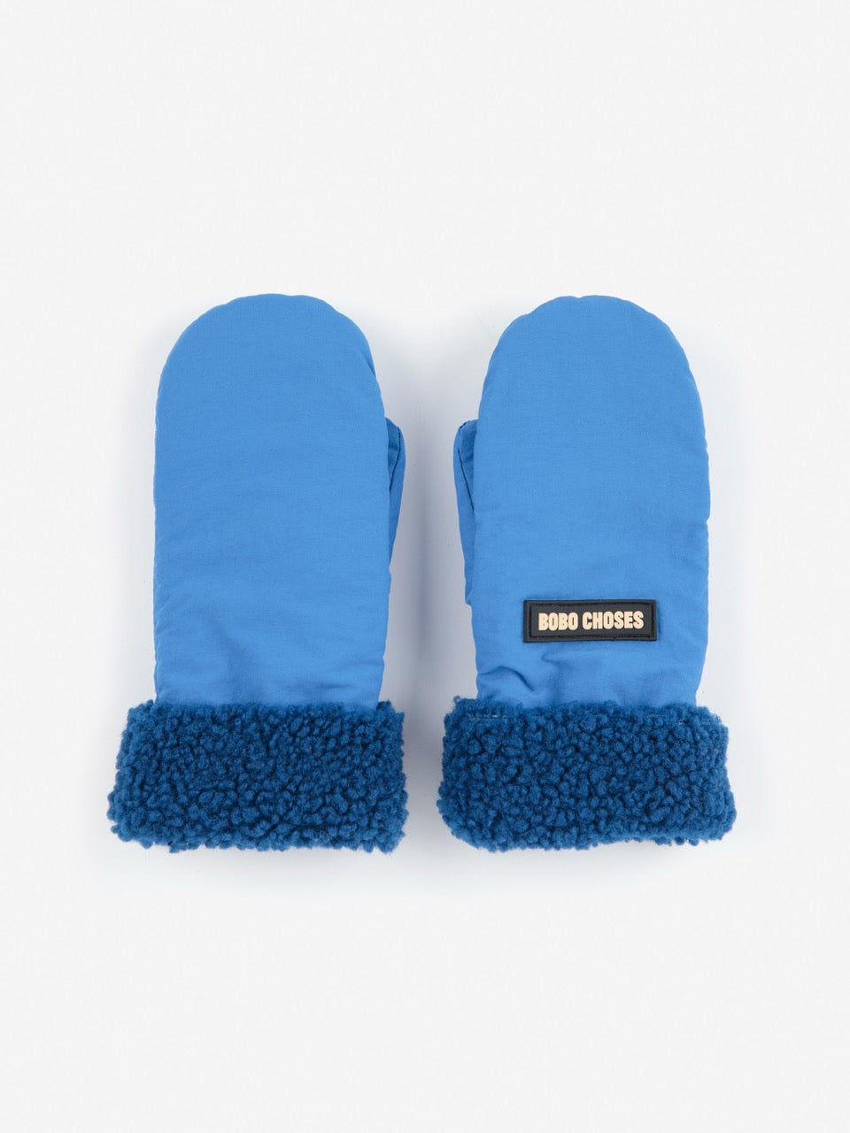 Bobo Choses - BC bicolor mittens - blue