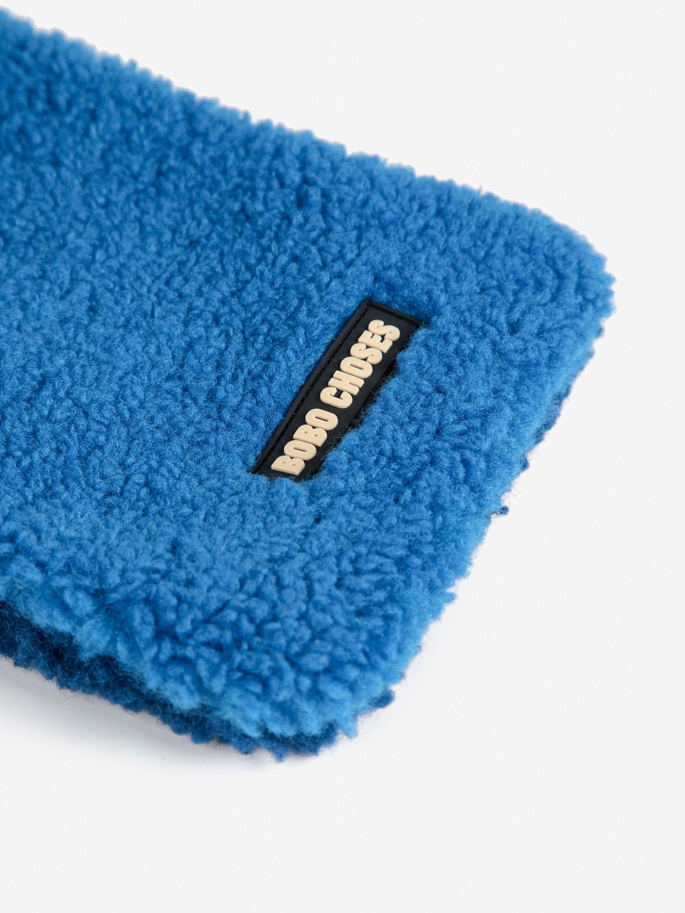 Bobo Choses - BC sheepskin neck warmer - blue