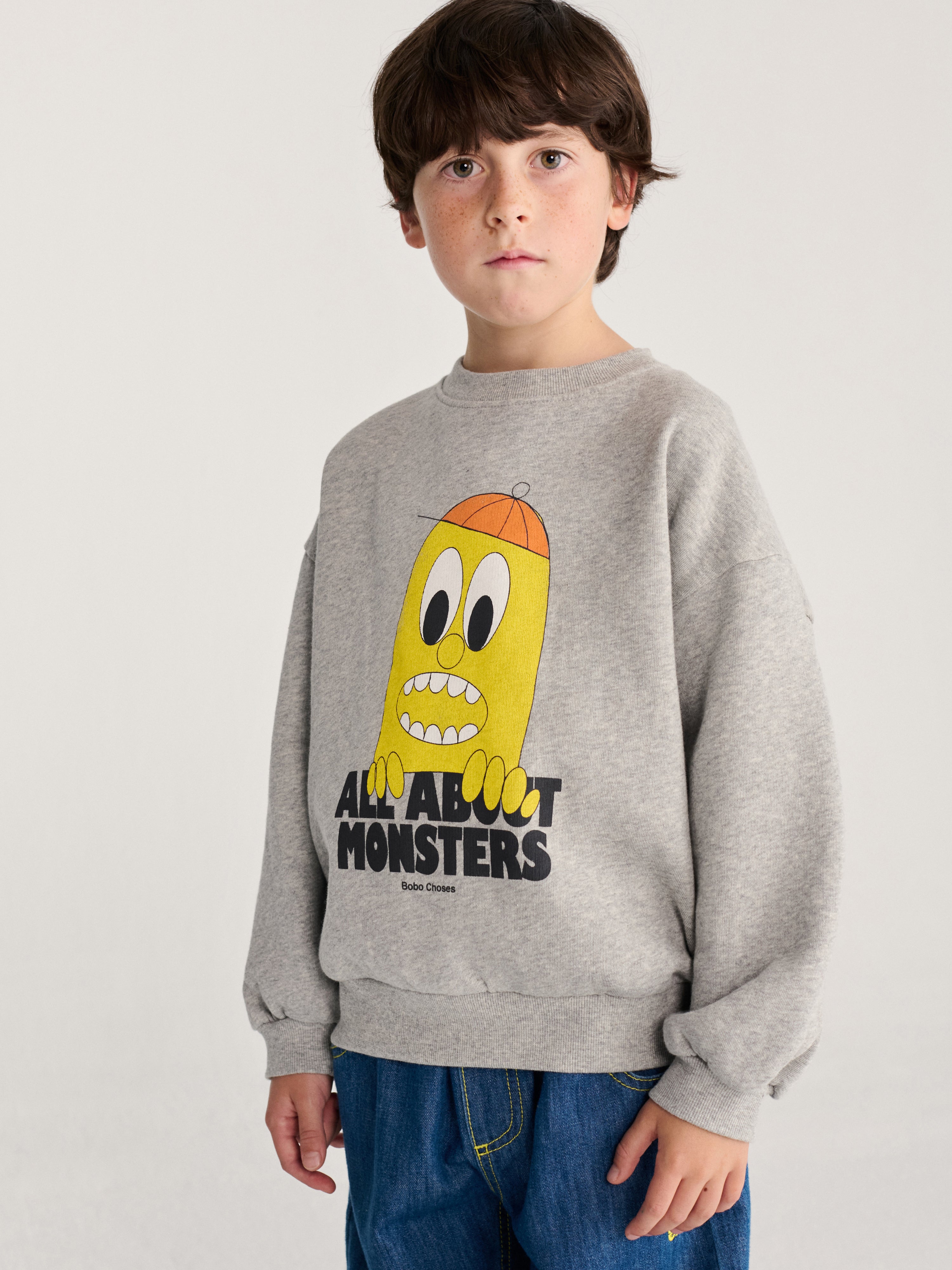Bobo Choses - bigtooth lemon sweatshirt
