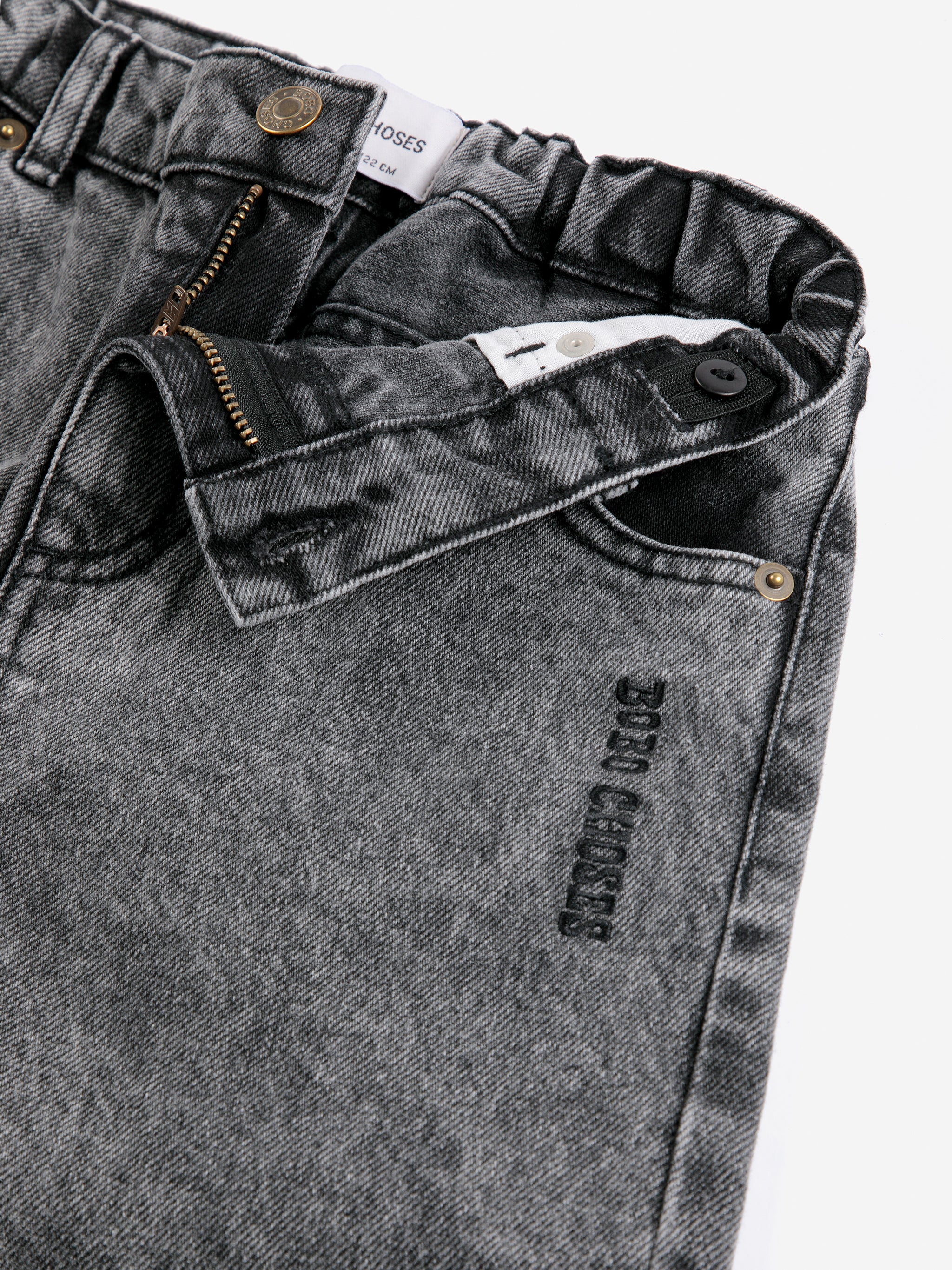 Bobo Choses - beast tag denim pants