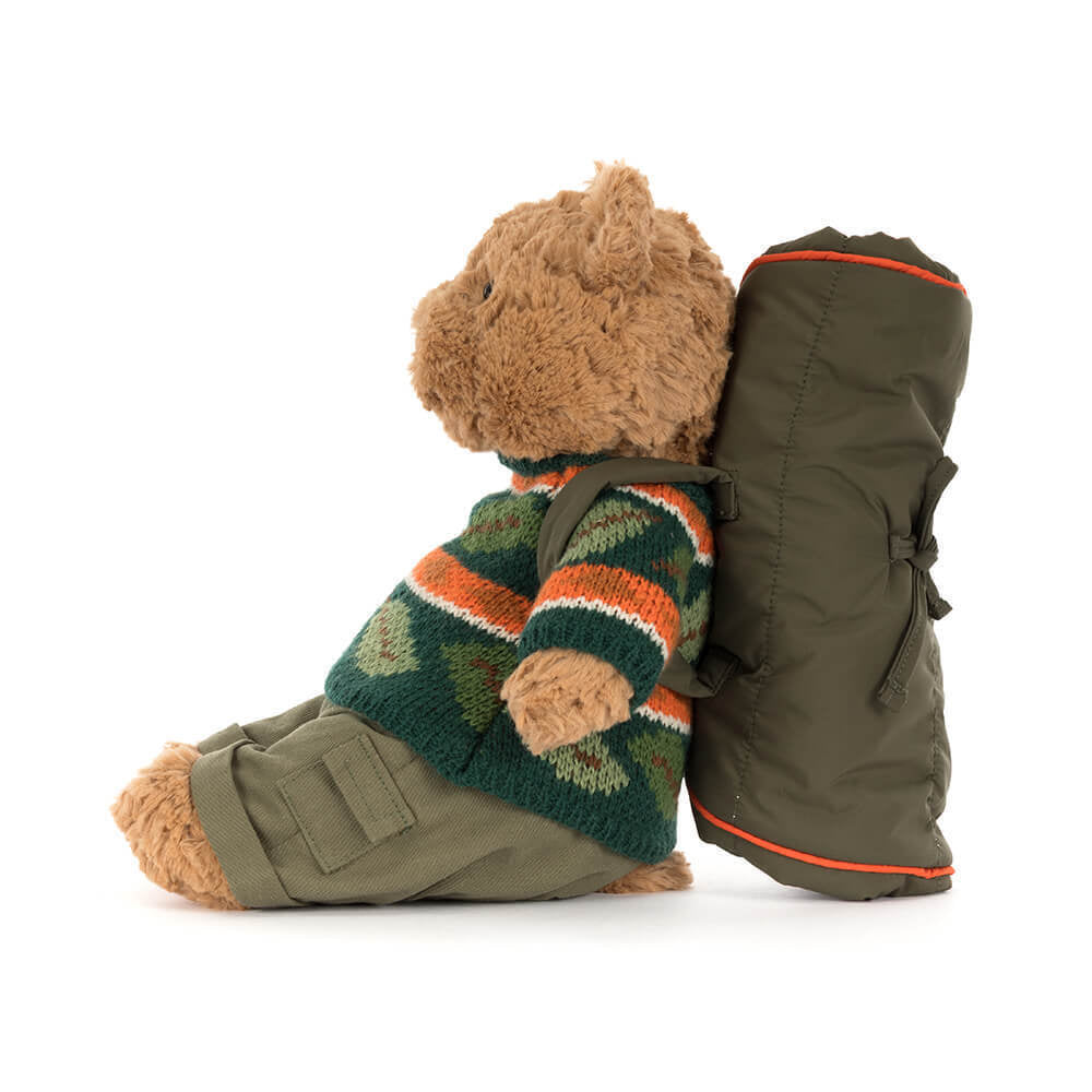 Jellycat - bartholomew bear hiking outfit