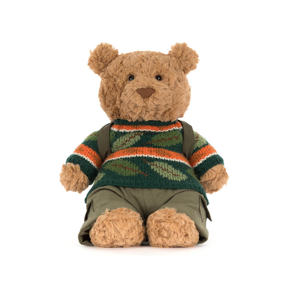 Jellycat - bartholomew bear hiking outfit