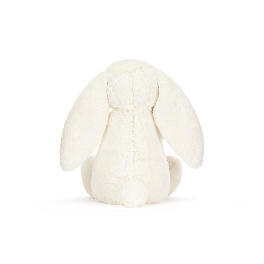 Jellycat - cream bunny with rose